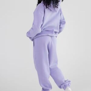 Comfrt pastel hoodie and pants lavender